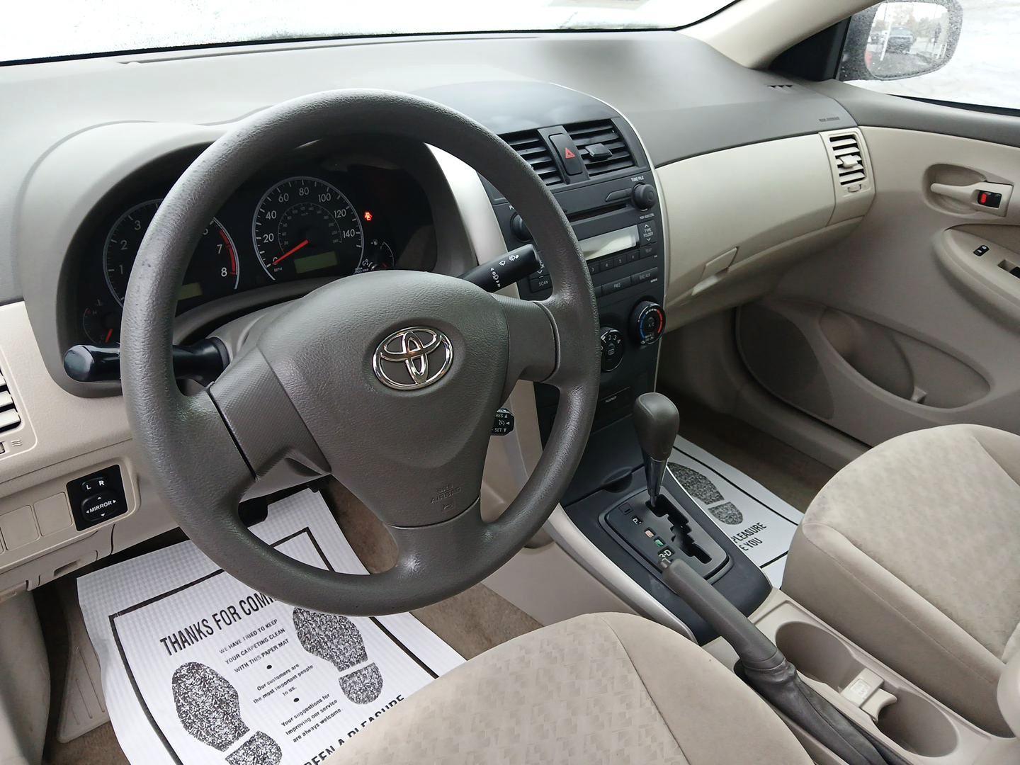 2009 Toyota Corolla LE 4-Speed AT (JTDBL40E79J) with an 1.8L L4 DOHC 16V engine, 4-Speed Automatic transmission, located at 401 Woodman Dr, Riverside, OH, 45431, (937) 908-9800, 39.761024, -84.120956 - Photo#8