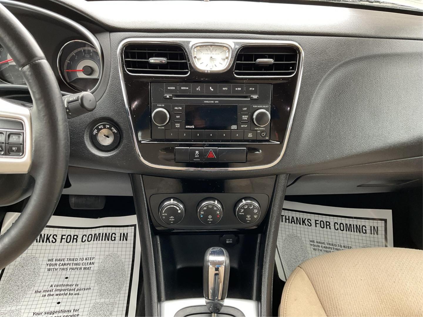 2011 Chrysler 200 Touring (1C3BC1FG5BN) with an 3.6L V6 DOHC 24V FFV engine, 6-Speed Automatic transmission, located at 880 E. National Road, OH, 45377, (937) 908-9800, 39.891918, -84.183975 - Photo#12