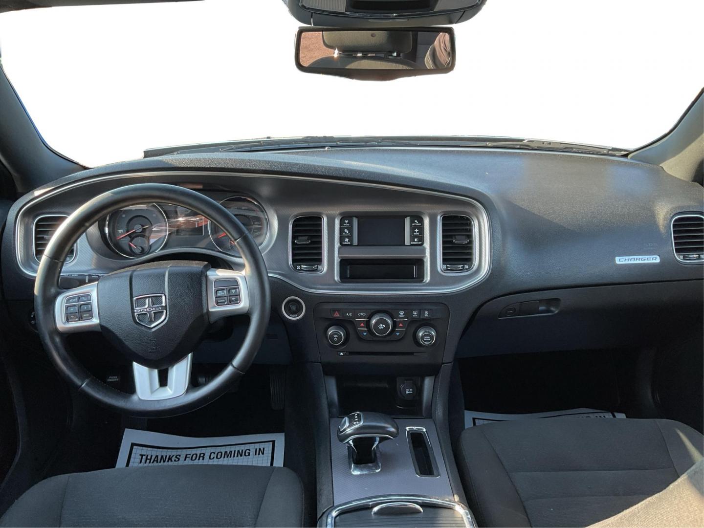 2012 Pitch Black Dodge Charger SE (2C3CDXBGXCH) with an 3.6L V6 DOHC 24V engine, 5-Speed Automatic transmission, located at 401 Woodman Dr, Riverside, OH, 45431, (937) 908-9800, 39.761024, -84.120956 - Photo#19