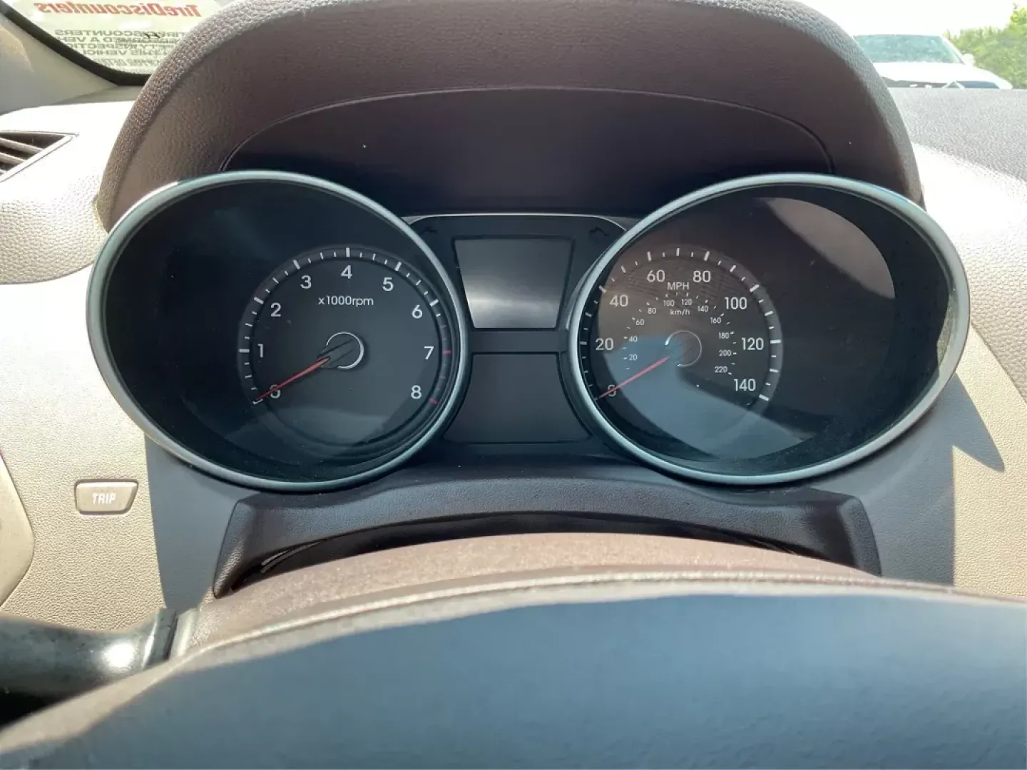 2012 Hyundai Tucson GLS (KM8JU3AC7CU) with an Theta II 2.4L I-4 DOHC engine, located at 4508 South Dixie Dr, Moraine, OH, 45439, (937) 908-9800, 39.807072, -84.031563 - Photo#14