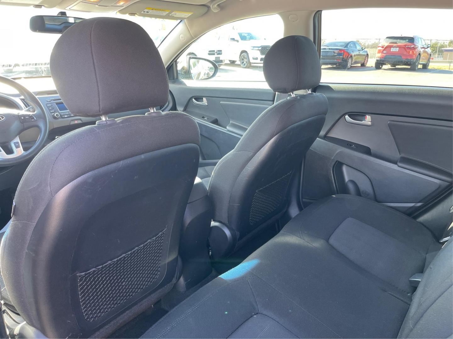 2012 Kia Sportage LX (KNDPBCA20C7) with an 2.4L I-4 DOHC engine, located at 401 Woodman Dr, Riverside, OH, 45431, (937) 908-9800, 39.761024, -84.120956 - Photo#9