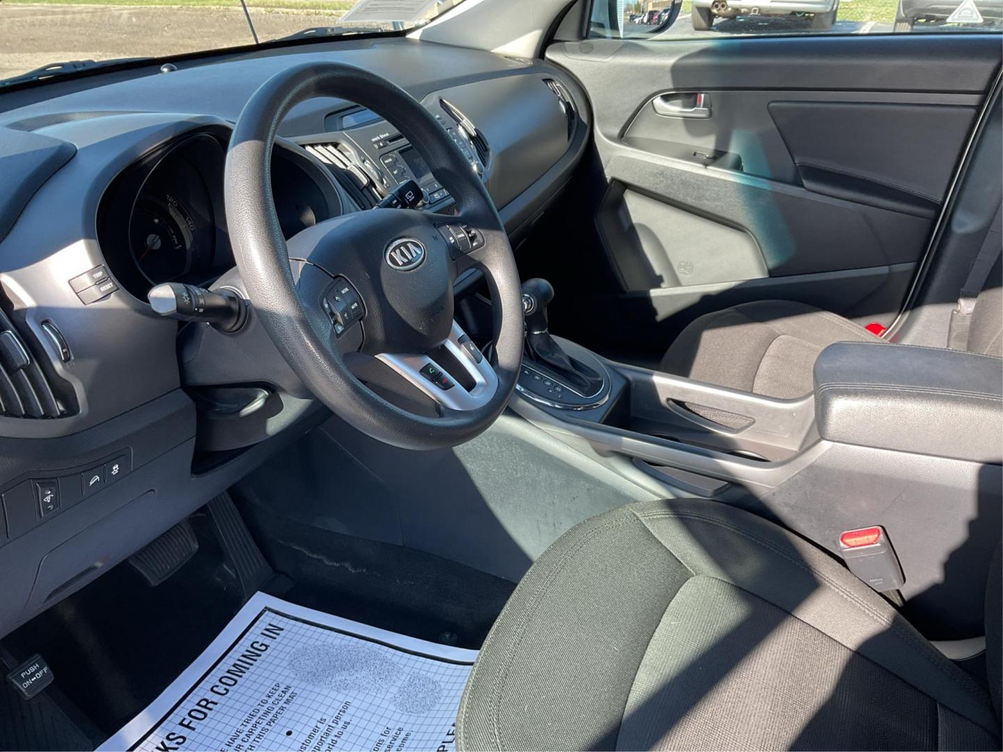 2012 Kia Sportage LX (KNDPB3A21C7) with an 2.4L I-4 DOHC engine, located at 401 Woodman Dr, Riverside, OH, 45431, (937) 908-9800, 39.761024, -84.120956 - Photo#8