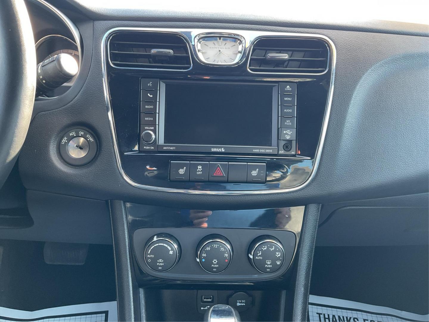 2013 Chrysler 200 Touring (1C3CCBBG0DN) with an 2.4L I-4 DOHC engine, located at 401 Woodman Dr, Riverside, OH, 45431, (937) 908-9800, 39.761024, -84.120956 - Photo#12