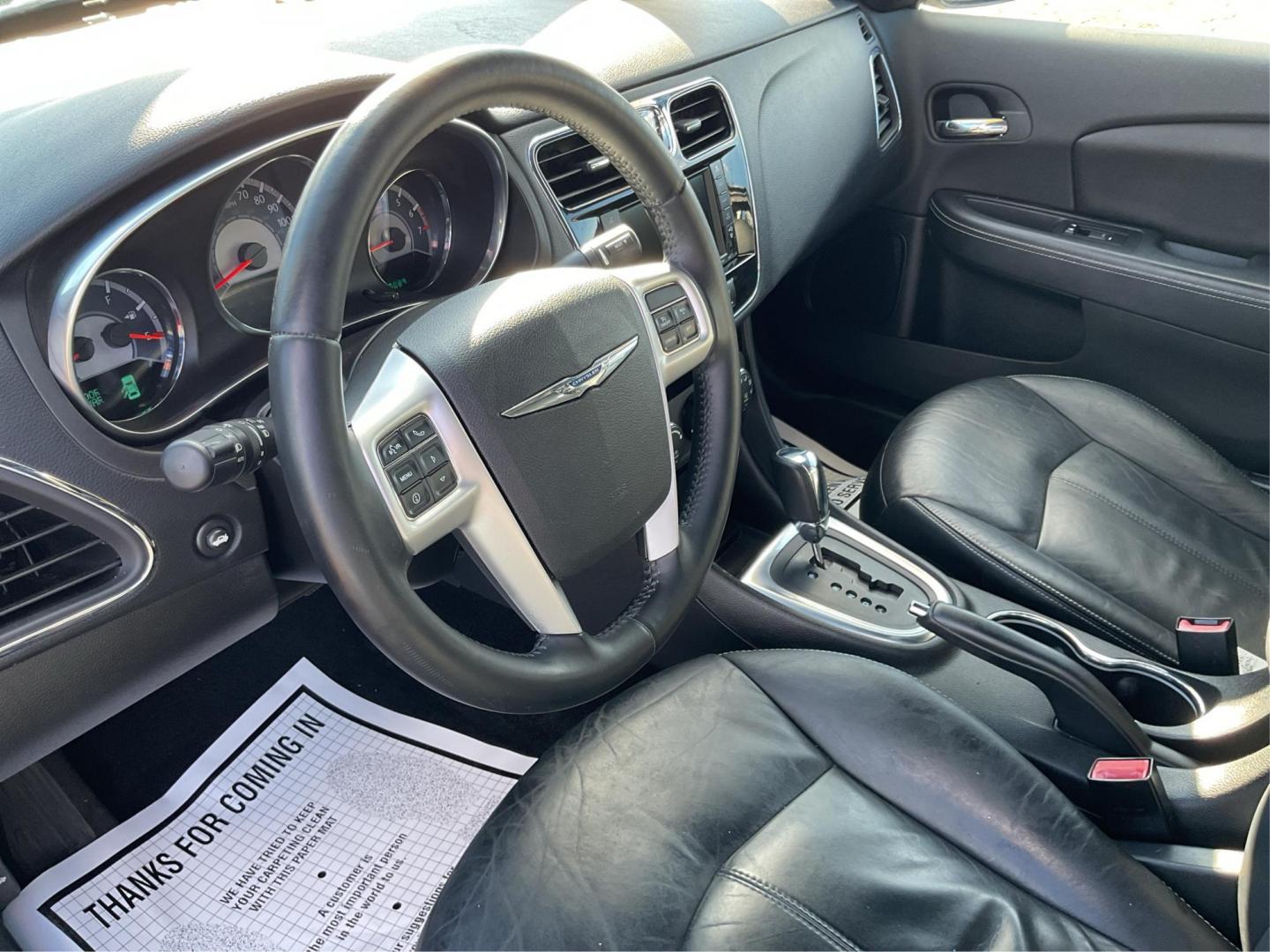 2013 Chrysler 200 Touring (1C3CCBBG0DN) with an 2.4L I-4 DOHC engine, located at 401 Woodman Dr, Riverside, OH, 45431, (937) 908-9800, 39.761024, -84.120956 - Photo#8