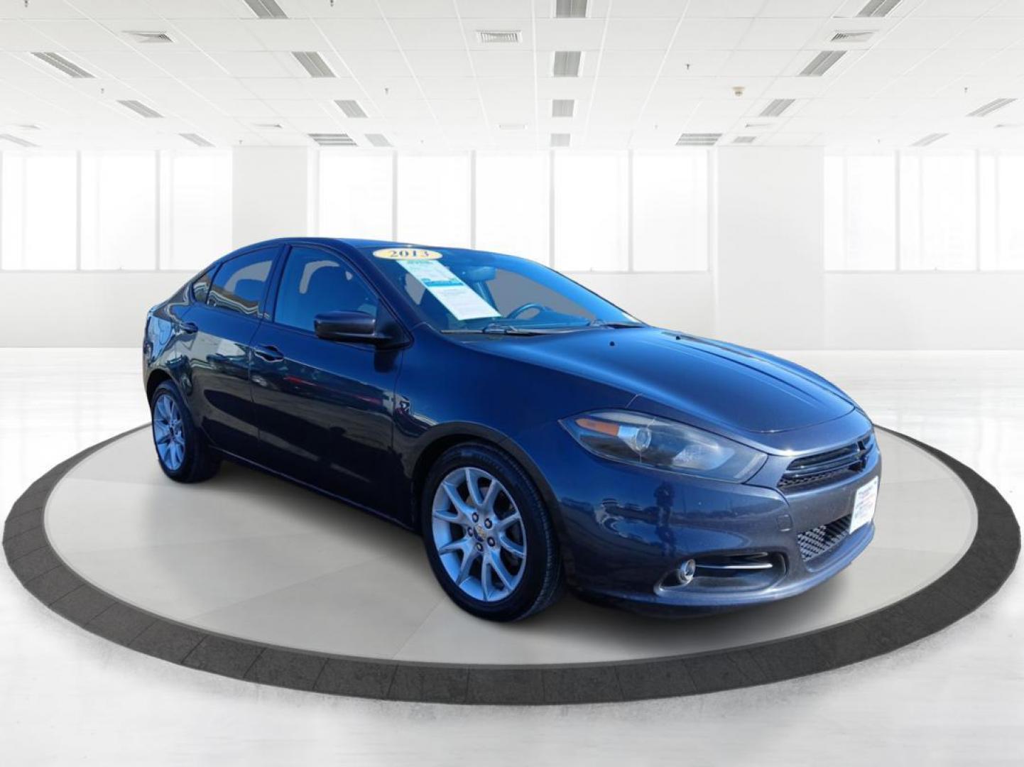 2013 Maximum Steel Metallic Dodge Dart SXT (1C3CDFBA2DD) with an 2.0L L4 DOHC 16V TURBO engine, located at 1951 S Dayton Lakeview Rd., New Carlisle, OH, 45344, (937) 908-9800, 39.890999, -84.050255 - Photo#0