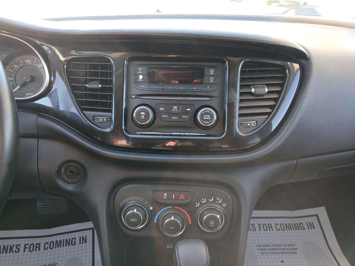 2013 Maximum Steel Metallic Dodge Dart SXT (1C3CDFBA2DD) with an 2.0L L4 DOHC 16V TURBO engine, located at 1951 S Dayton Lakeview Rd., New Carlisle, OH, 45344, (937) 908-9800, 39.890999, -84.050255 - Photo#12