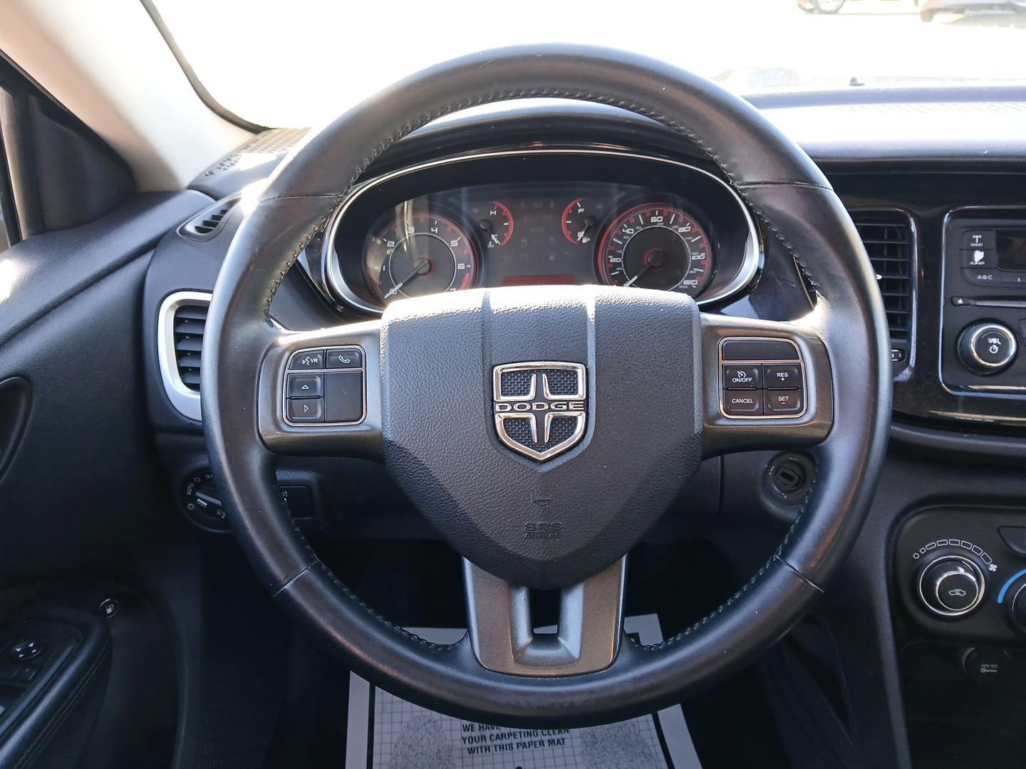 2013 Maximum Steel Metallic Dodge Dart SXT (1C3CDFBA2DD) with an 2.0L L4 DOHC 16V TURBO engine, located at 1951 S Dayton Lakeview Rd., New Carlisle, OH, 45344, (937) 908-9800, 39.890999, -84.050255 - Photo#15