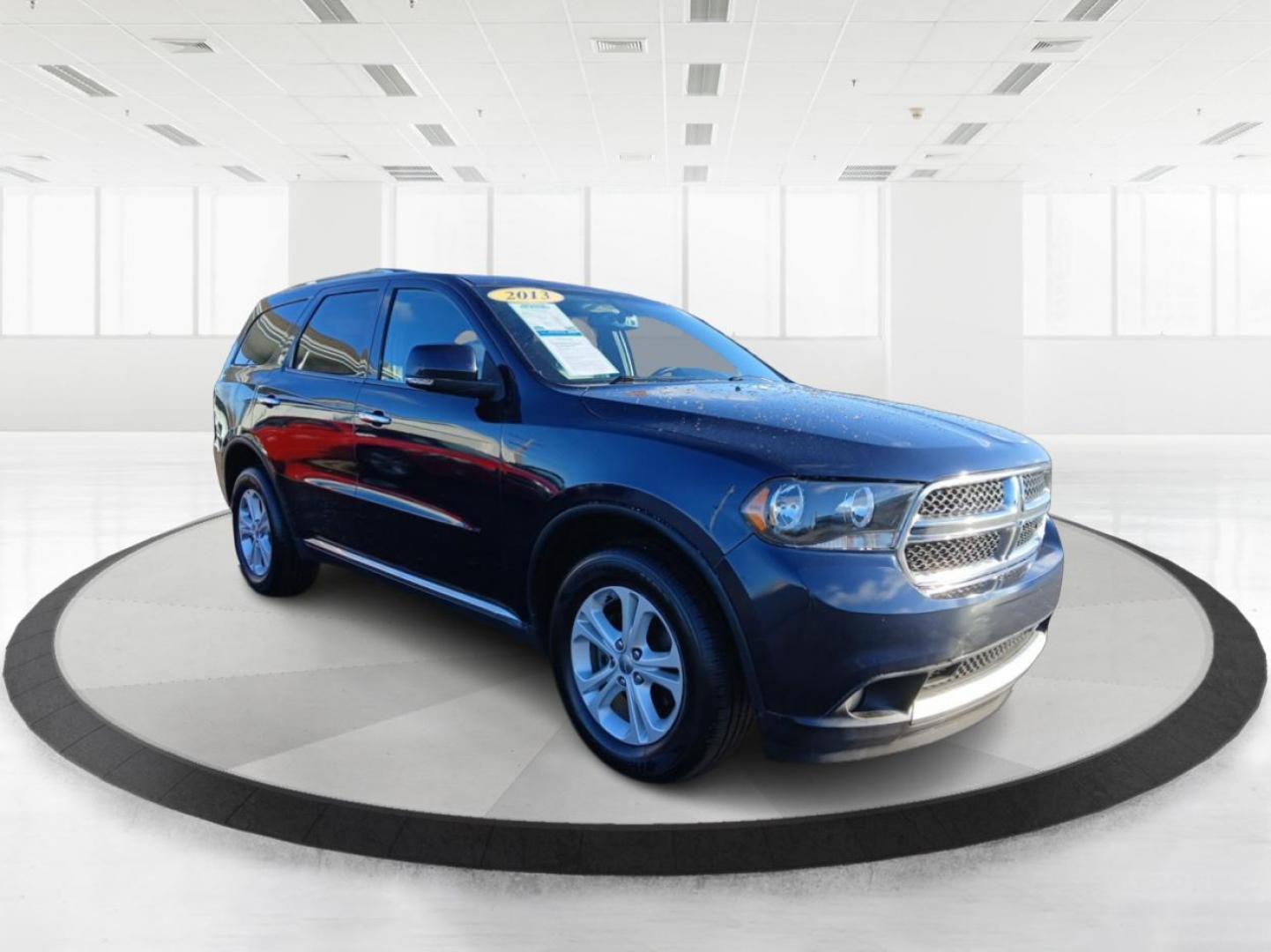 2013 Dodge Durango Crew AWD (1C4RDJDG8DC) with an 3.6L V6 DOHC 24V engine, 5-Speed Automatic transmission, located at 1230 East Main St, Xenia, OH, 45385, (937) 908-9800, 39.688042, -83.910538 - Photo#0