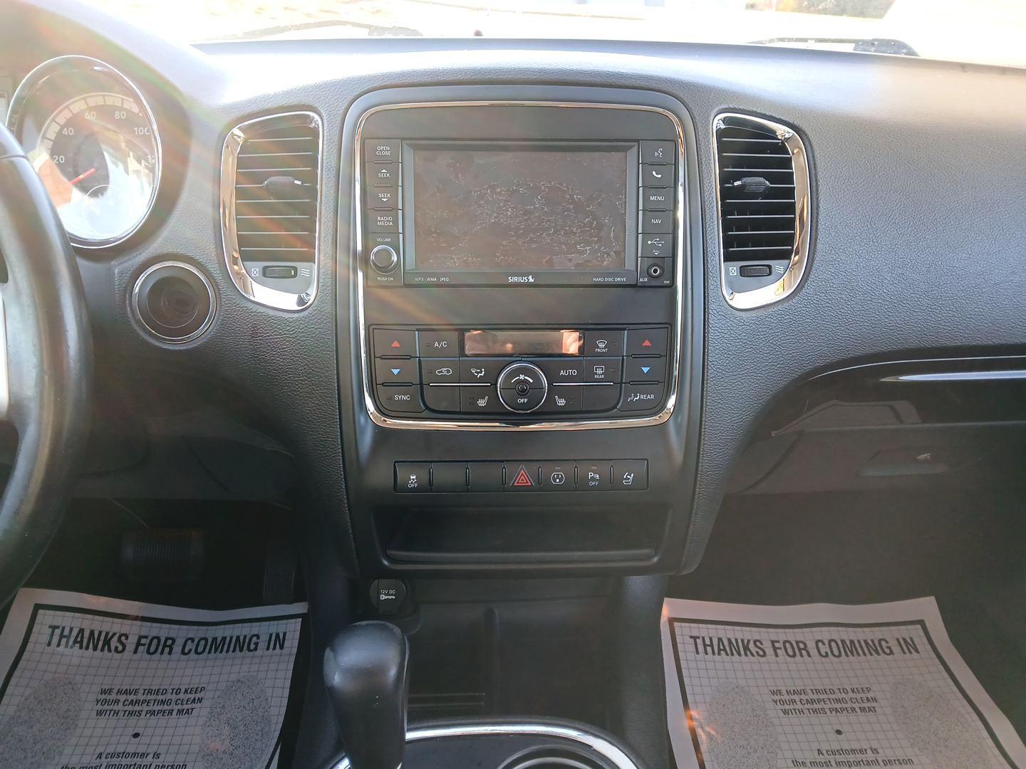 2013 Dodge Durango Crew AWD (1C4RDJDG8DC) with an 3.6L V6 DOHC 24V engine, 5-Speed Automatic transmission, located at 1230 East Main St, Xenia, OH, 45385, (937) 908-9800, 39.688042, -83.910538 - Photo#12