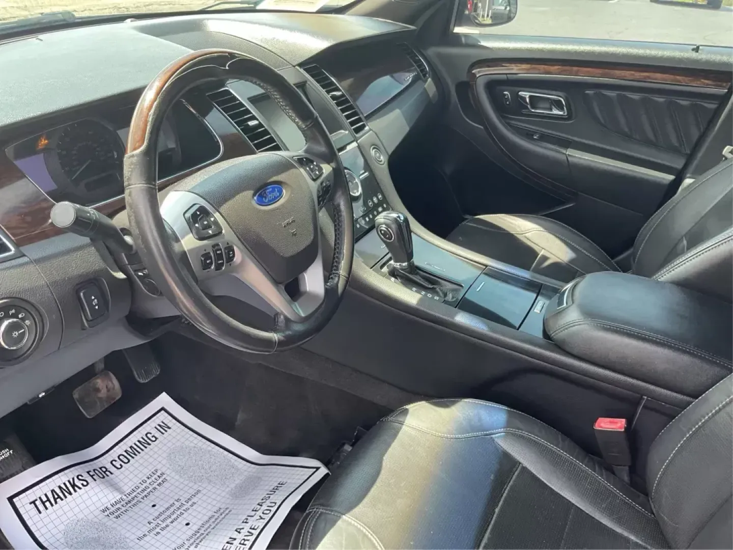 2013 Ford Taurus Limited (1FAHP2F80DG) with an 3.5L V-6 DOHC engine, located at 4508 South Dixie Dr, Moraine, OH, 45439, (937) 908-9800, 39.807072, -84.031563 - Photo#7