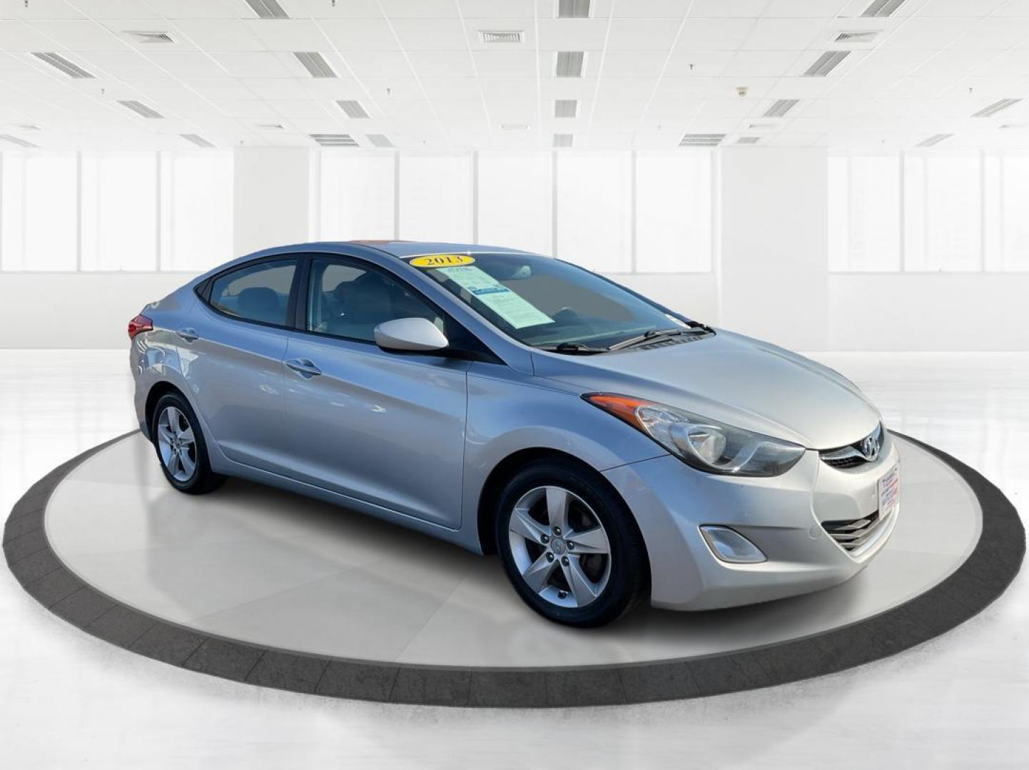 2013 Radiant Silver Metallic Hyundai Elantra GLS A/T (5NPDH4AEXDH) with an 1.8L L4 DOHC 16V engine, 6-Speed Automatic transmission, located at 1184 Kauffman Ave, Fairborn, OH, 45324, (937) 908-9800, 39.807072, -84.031563 - Photo#0