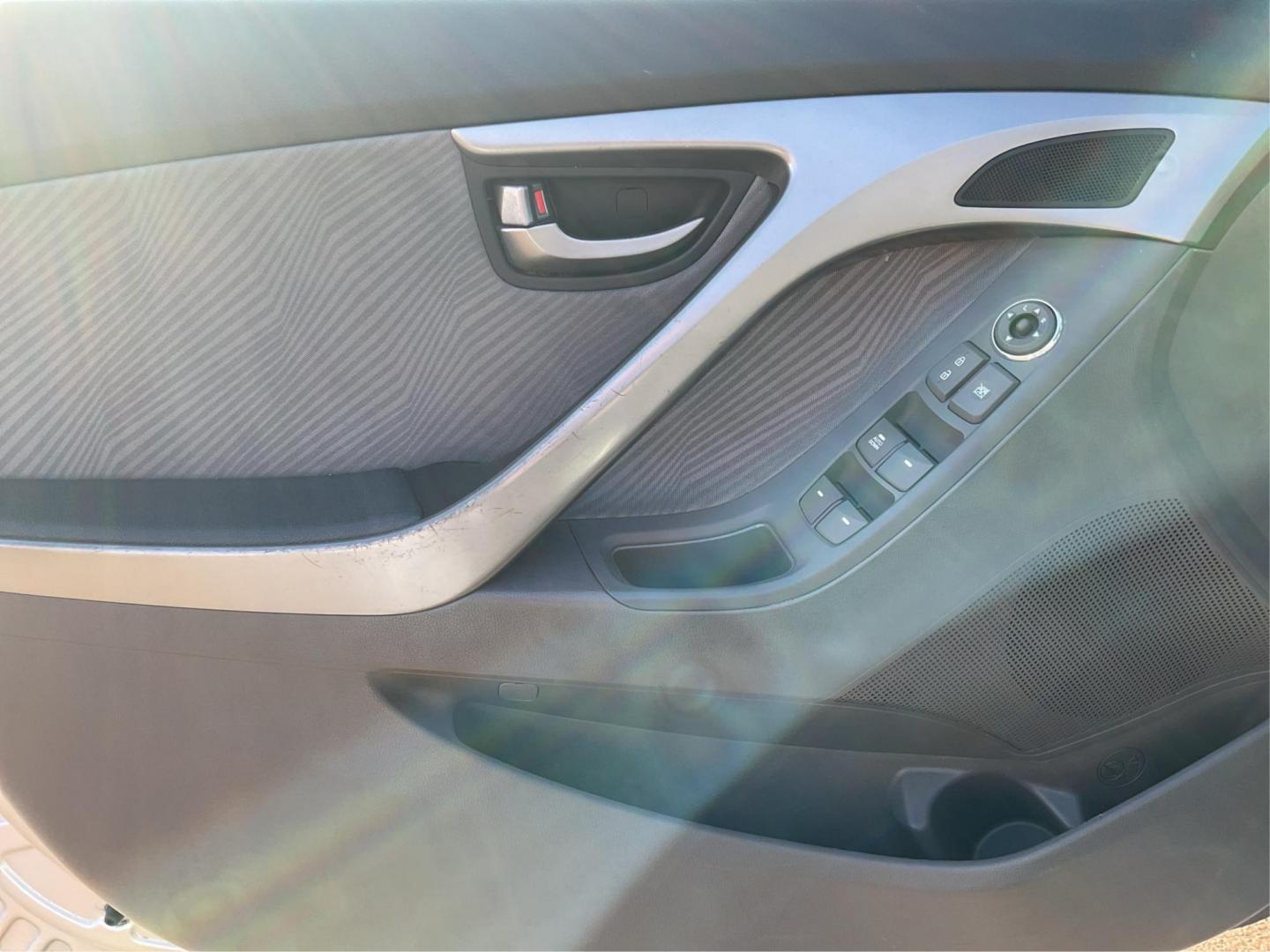 2013 Radiant Silver Metallic Hyundai Elantra GLS A/T (5NPDH4AEXDH) with an 1.8L L4 DOHC 16V engine, 6-Speed Automatic transmission, located at 1184 Kauffman Ave, Fairborn, OH, 45324, (937) 908-9800, 39.807072, -84.031563 - Photo#17