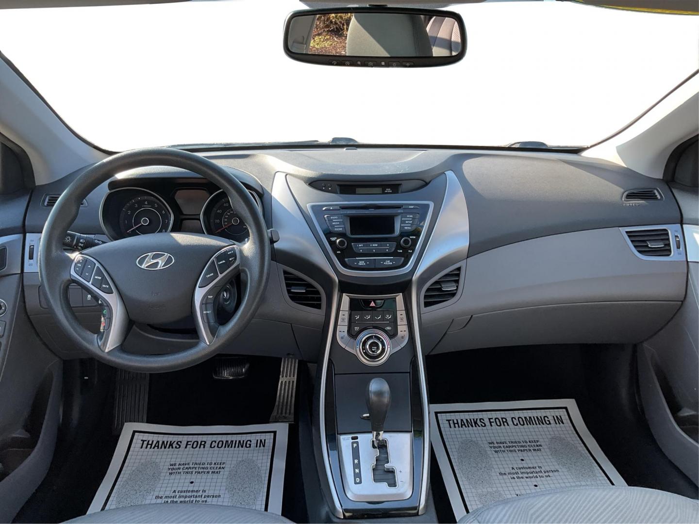 2013 Radiant Silver Metallic Hyundai Elantra GLS A/T (5NPDH4AEXDH) with an 1.8L L4 DOHC 16V engine, 6-Speed Automatic transmission, located at 1184 Kauffman Ave, Fairborn, OH, 45324, (937) 908-9800, 39.807072, -84.031563 - Photo#19