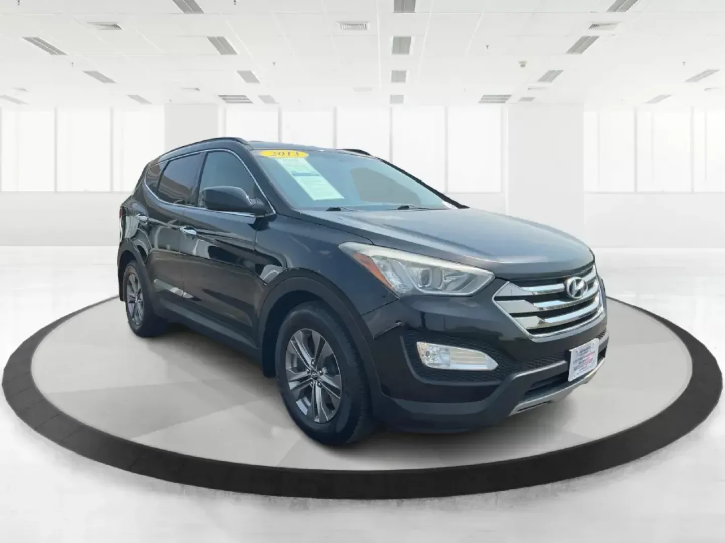 2013 Twilight Black Hyundai Santa Fe Sport 2.4 AWD (5XYZUDLB5DG) with an 2.4L L4 DOHC 16V engine, 6-Speed Automatic transmission, located at 1184 Kauffman Ave, Fairborn, OH, 45324, (937) 908-9800, 39.807072, -84.031563 - Photo#0