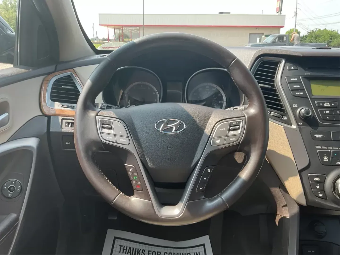 2013 Twilight Black Hyundai Santa Fe Sport 2.4 AWD (5XYZUDLB5DG) with an 2.4L L4 DOHC 16V engine, 6-Speed Automatic transmission, located at 1184 Kauffman Ave, Fairborn, OH, 45324, (937) 908-9800, 39.807072, -84.031563 - Photo#14