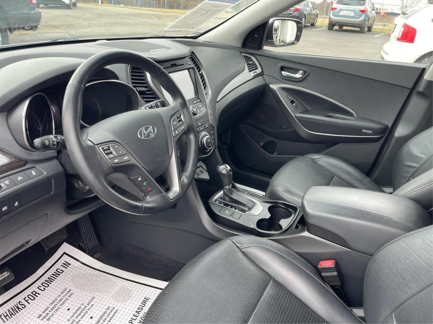 2013 Hyundai Santa Fe Sport 2.0T (5XYZW3LA3DG) with an Theta II 2L I-4 gasoline direct injection engine, located at 401 Woodman Dr, Riverside, OH, 45431, (937) 908-9800, 39.761024, -84.120956 - Photo#8