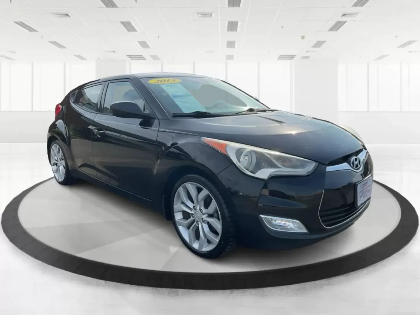 2013 Hyundai Veloster Base w/Black (KMHTC6ADXDU) with an 1.6L I-4 gasoline direct injection engine, located at 880 E. National Road, OH, 45377, (937) 908-9800, 39.891918, -84.183975 - Photo#0