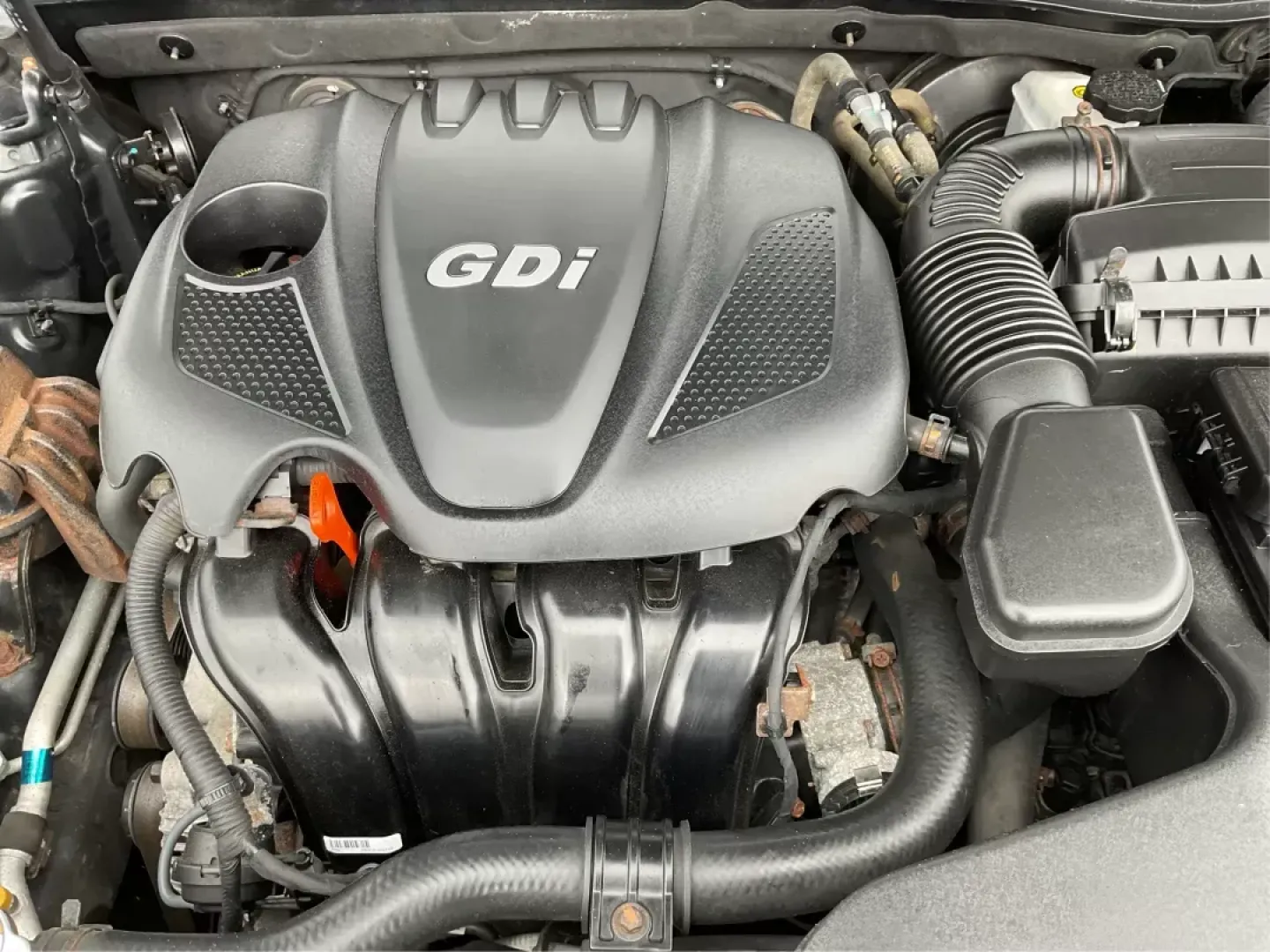 2013 Kia Optima LX (5XXGM4A72DG) with an 2.4L I-4 gasoline direct injection engine, located at 401 Woodman Dr, Riverside, OH, 45431, (937) 908-9800, 39.761024, -84.120956 - Photo#9