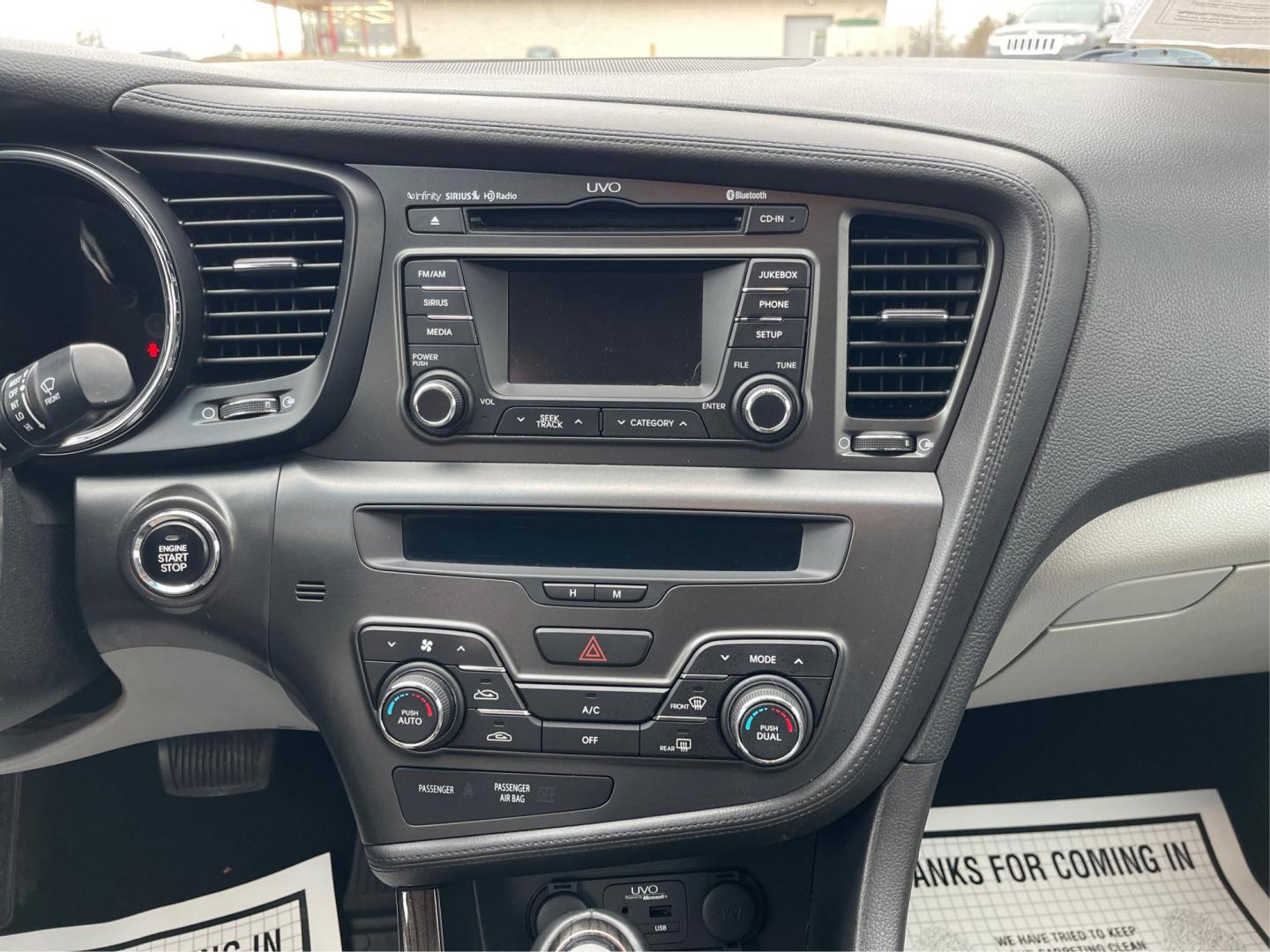 2013 Kia Optima EX (5XXGN4A76DG) with an Other engine, located at 1184 Kauffman Ave, Fairborn, OH, 45324, (937) 908-9800, 39.807072, -84.031563 - Photo#12