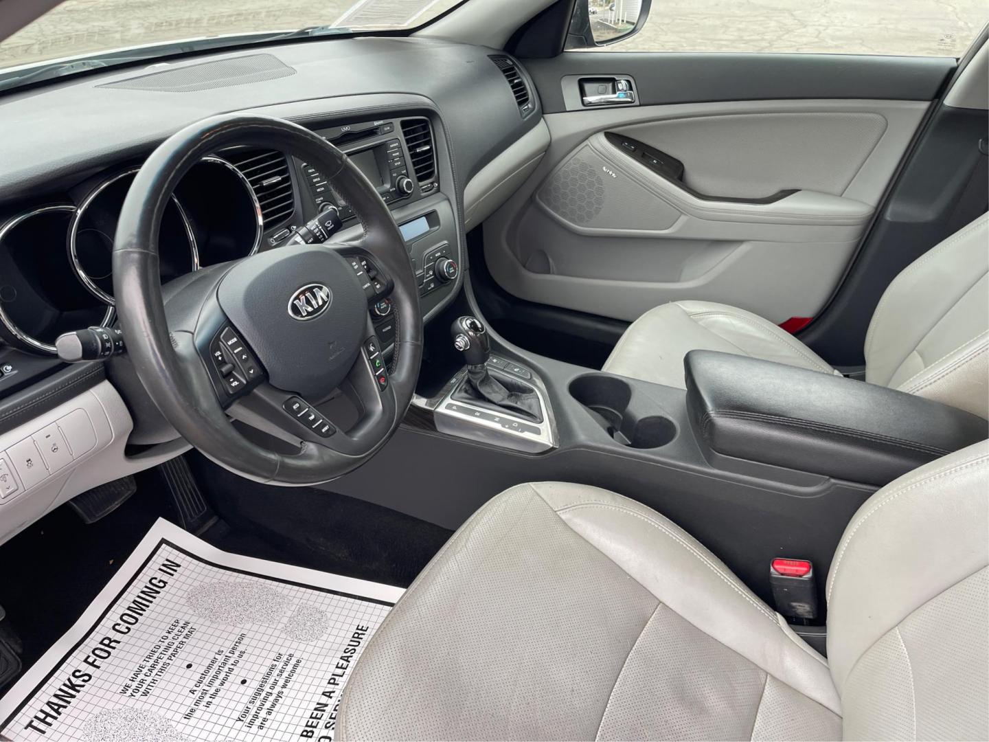 2013 Kia Optima EX (5XXGN4A76DG) with an Other engine, located at 1184 Kauffman Ave, Fairborn, OH, 45324, (937) 908-9800, 39.807072, -84.031563 - Photo#8