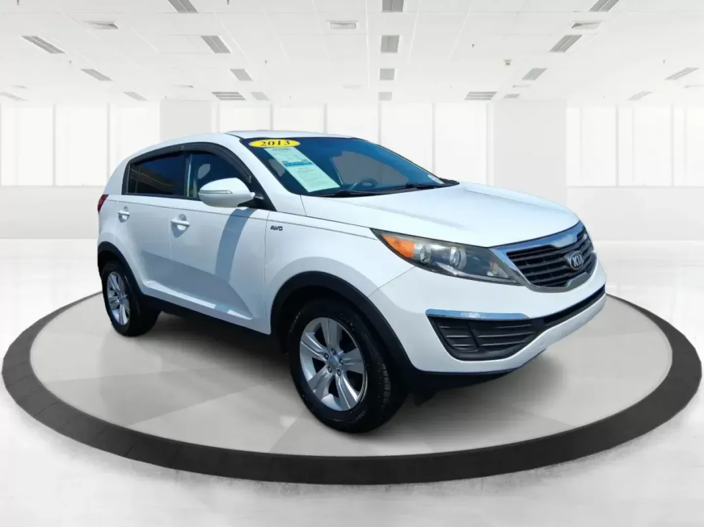 2013 Kia Sportage LX (KNDPBCA20D7) with an 2.4L I-4 DOHC engine, located at 880 E. National Road, OH, 45377, (937) 908-9800, 39.891918, -84.183975 - Photo#0