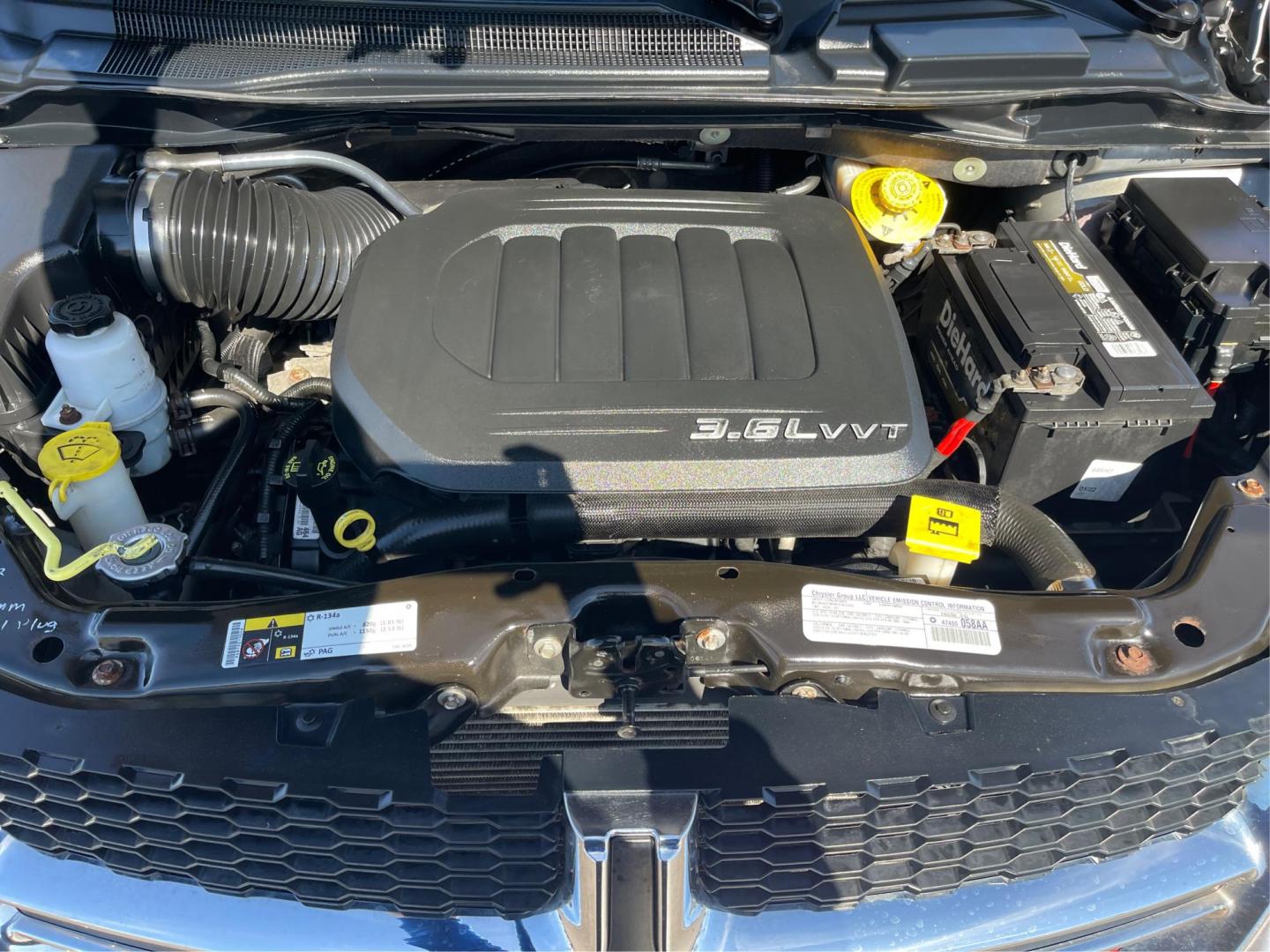 2014 Dodge Grand Caravan SXT (2C4RDGCG4ER) with an 3.6L V-6 DOHC engine, located at 1951 S Dayton Lakeview Rd., New Carlisle, OH, 45344, (937) 908-9800, 39.890999, -84.050255 - Photo#10