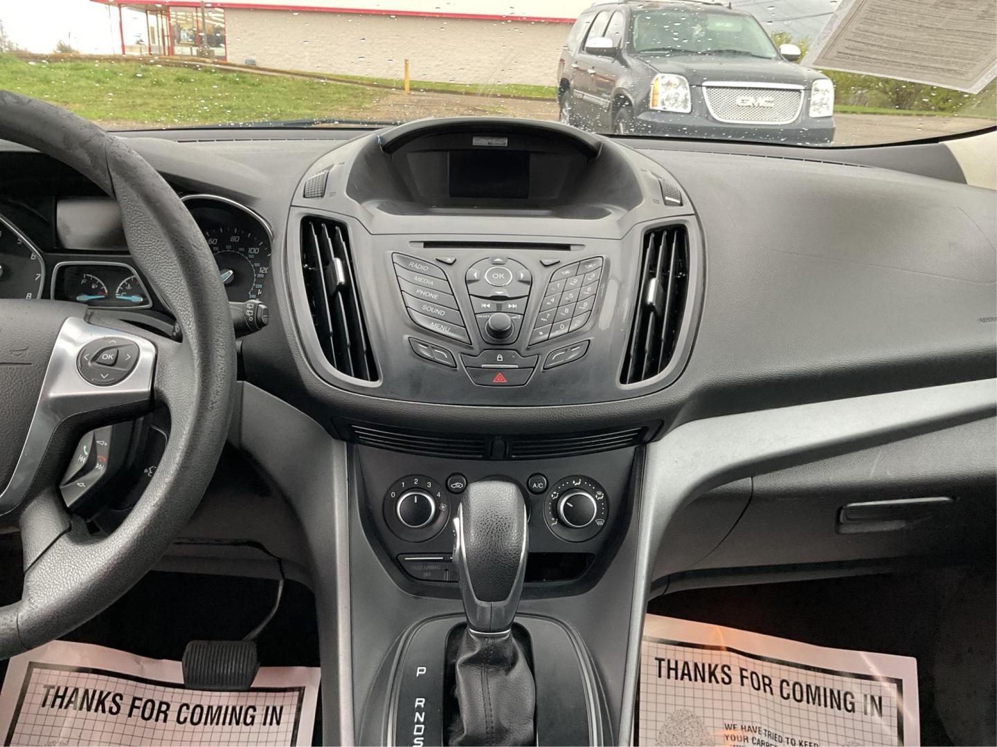 2014 Ford Escape S FWD (1FMCU0F71EU) with an 2.5L L4 DOHC 16V engine, 6-Speed Automatic transmission, located at 1099 N County Rd 25A , Troy, OH, 45373, (937) 908-9800, 40.057041, -84.215462 - Photo#12