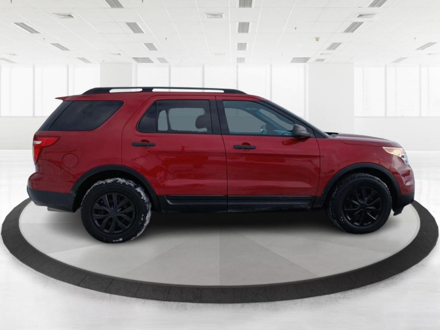2014 Ruby Red Met Tinted CC Ford Explorer Base 4WD (1FM5K8B80EG) with an 3.5L V6 DOHC 24V engine, 6-Speed Automatic transmission, located at 401 Woodman Dr, Riverside, OH, 45431, (937) 908-9800, 39.761024, -84.120956 - Photo#1