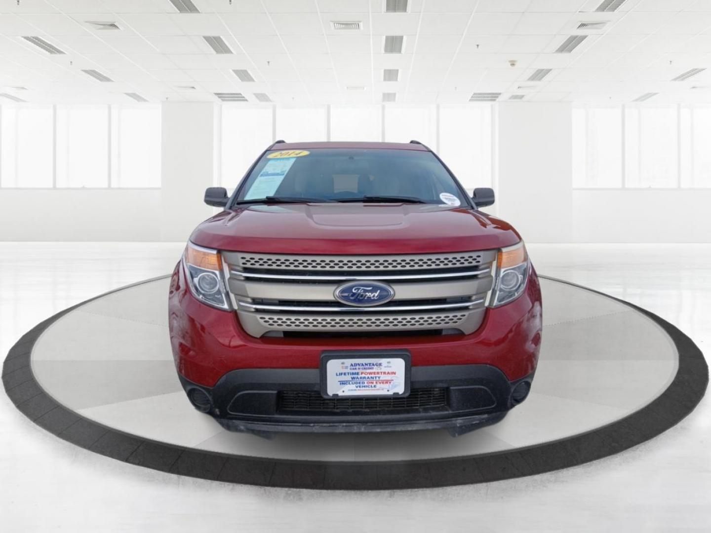 2014 Ruby Red Met Tinted CC Ford Explorer Base 4WD (1FM5K8B80EG) with an 3.5L V6 DOHC 24V engine, 6-Speed Automatic transmission, located at 401 Woodman Dr, Riverside, OH, 45431, (937) 908-9800, 39.761024, -84.120956 - Photo#6