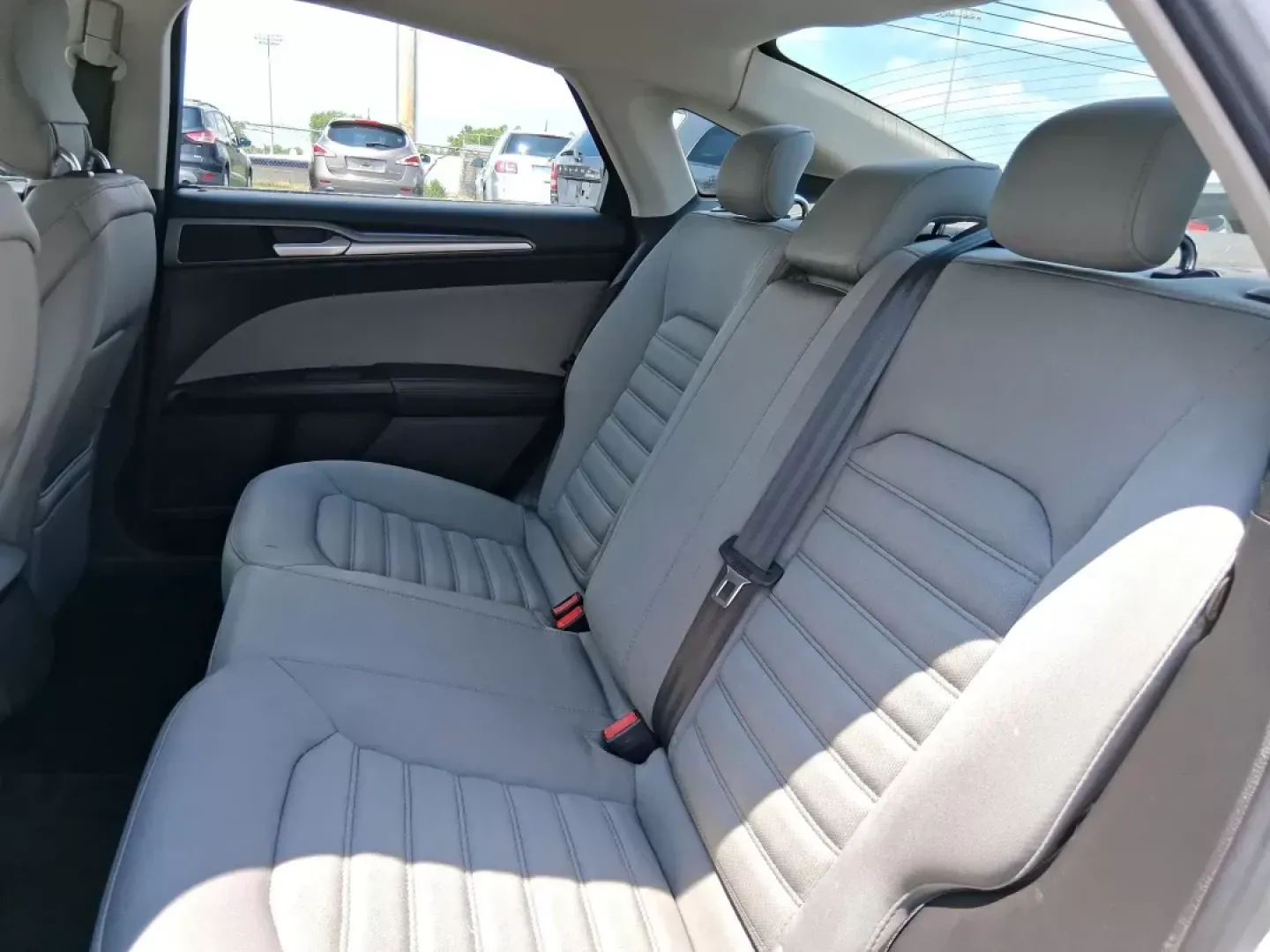2014 Ford Fusion S (1FA6P0G70E5) with an Duratec 2.5L I-4 DOHC engine, located at 1951 S Dayton Lakeview Rd., New Carlisle, OH, 45344, (937) 908-9800, 39.890999, -84.050255 - Photo#9