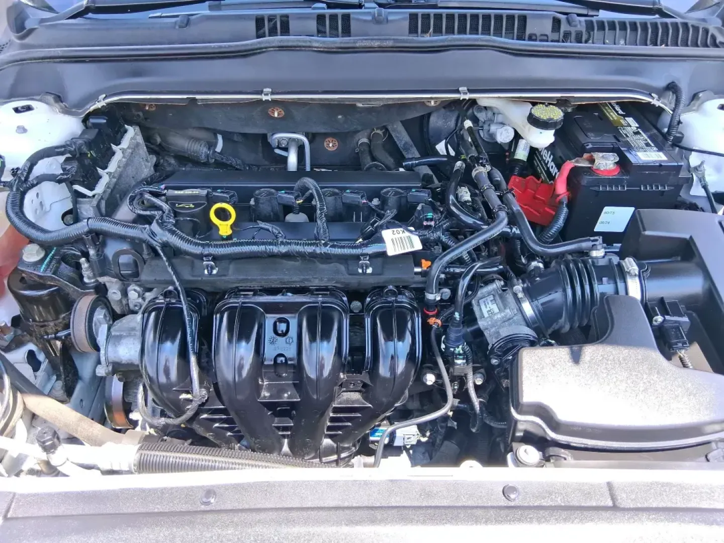 2014 Ford Fusion S (1FA6P0G70E5) with an Duratec 2.5L I-4 DOHC engine, located at 1951 S Dayton Lakeview Rd., New Carlisle, OH, 45344, (937) 908-9800, 39.890999, -84.050255 - Photo#10