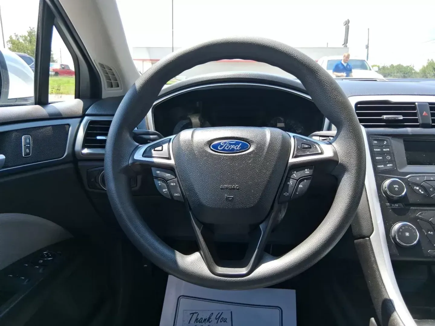 2014 Ford Fusion S (1FA6P0G70E5) with an Duratec 2.5L I-4 DOHC engine, located at 1951 S Dayton Lakeview Rd., New Carlisle, OH, 45344, (937) 908-9800, 39.890999, -84.050255 - Photo#15