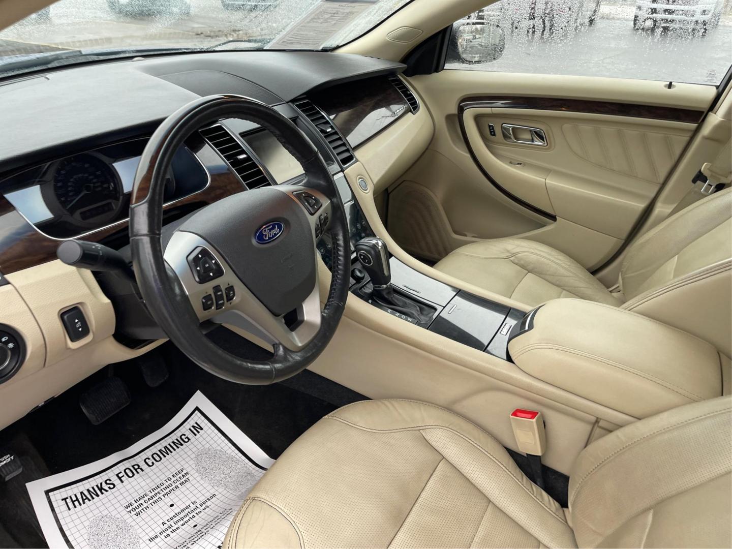 2014 Deep Impact Blue Metallic Ford Taurus Limited AWD (1FAHP2J86EG) with an 3.5L V6 DOHC 24V engine, 6-Speed Automatic transmission, located at 4508 South Dixie Dr, Moraine, OH, 45439, (937) 908-9800, 39.807072, -84.031563 - Photo#8