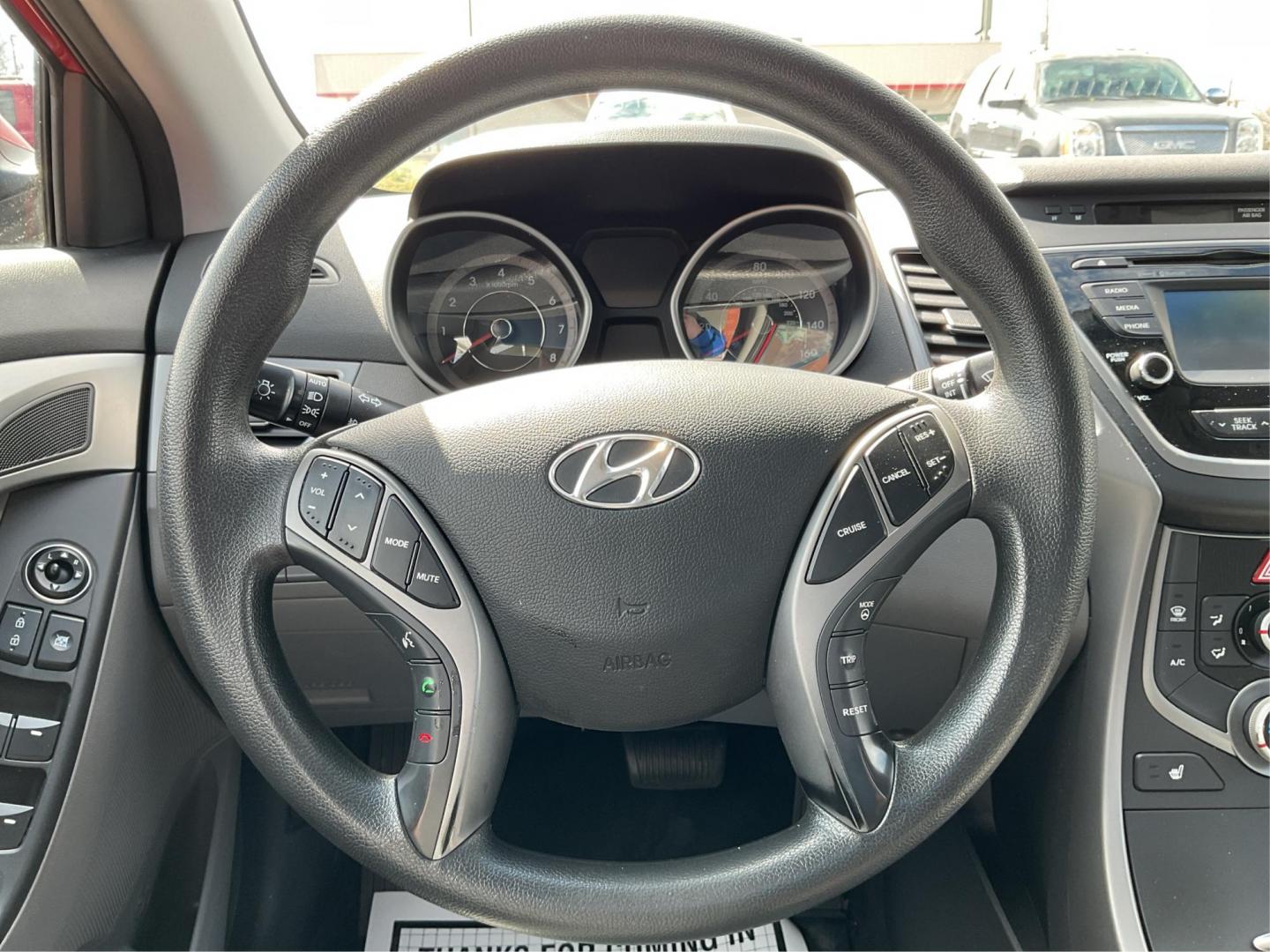 2014 Red Hyundai Elantra SE (KMHDH4AE2EU) with an Other engine, located at 1184 Kauffman Ave, Fairborn, OH, 45324, (937) 908-9800, 39.807072, -84.031563 - Photo#15