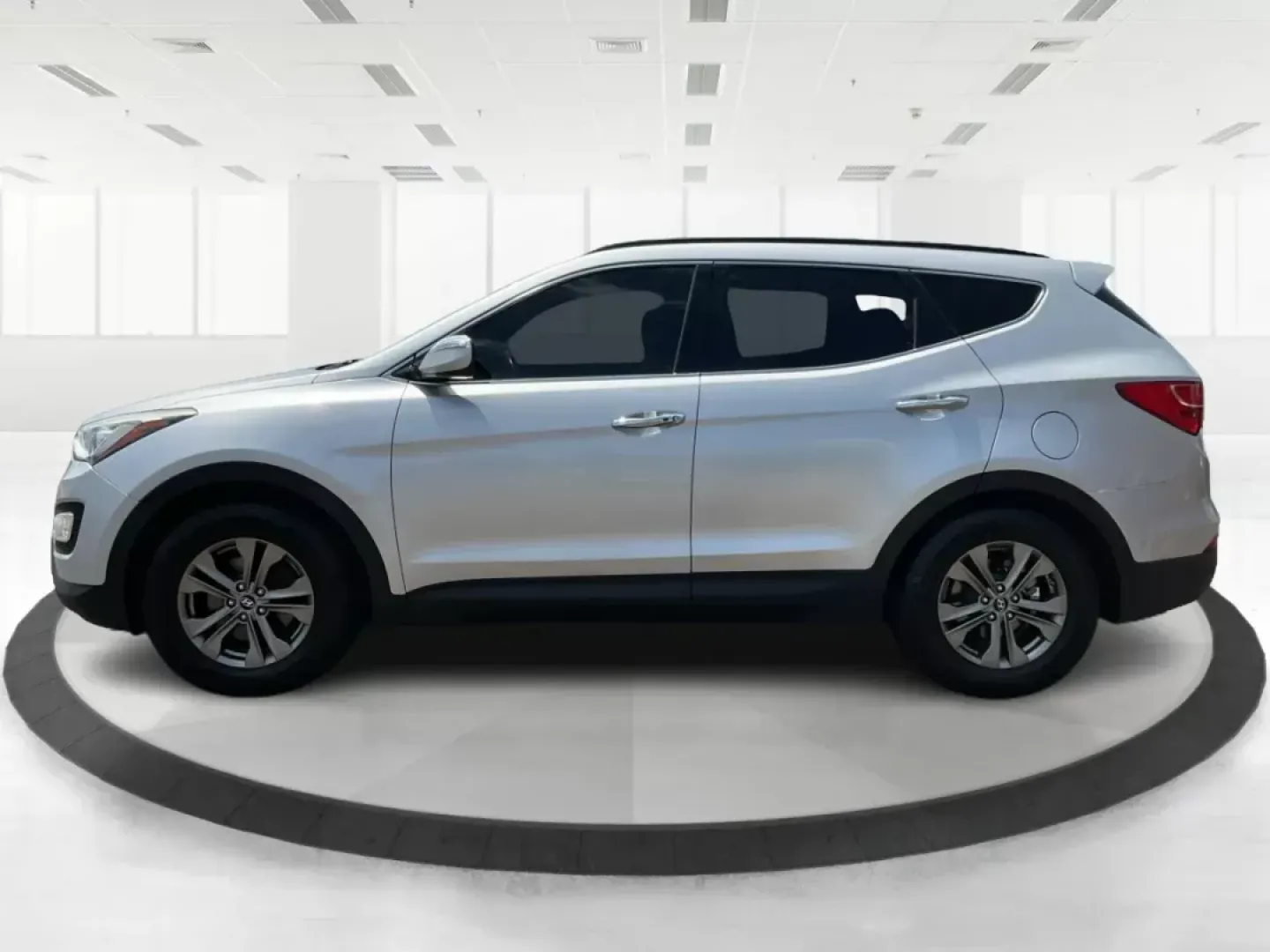 2014 Moonstone Silver Hyundai Santa Fe Sport 2.4 AWD (5XYZUDLB6EG) with an 2.4L L4 DOHC 16V engine, 6-Speed Automatic transmission, located at 8750 N County Rd 25A, Piqua, OH, 45356, (937) 908-9800, 40.164391, -84.232513 - Photo#5