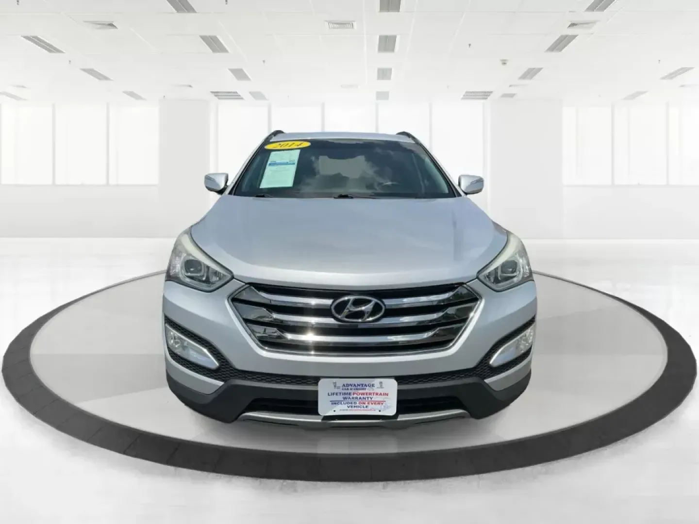2014 Moonstone Silver Hyundai Santa Fe Sport 2.4 AWD (5XYZUDLB6EG) with an 2.4L L4 DOHC 16V engine, 6-Speed Automatic transmission, located at 8750 N County Rd 25A, Piqua, OH, 45356, (937) 908-9800, 40.164391, -84.232513 - Photo#6