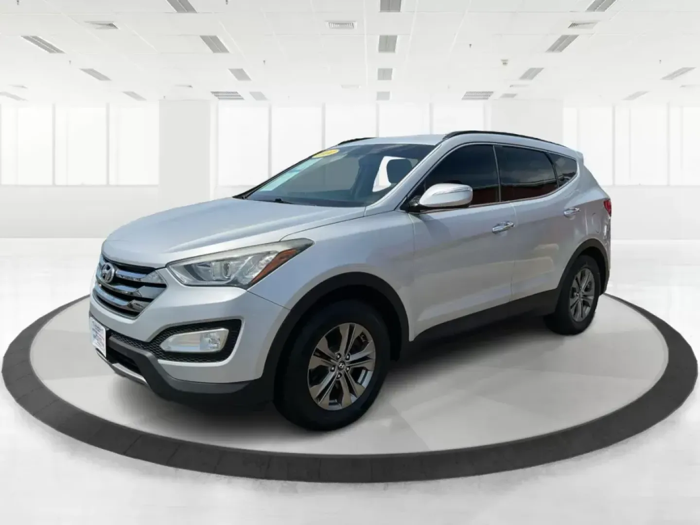2014 Moonstone Silver Hyundai Santa Fe Sport 2.4 AWD (5XYZUDLB6EG) with an 2.4L L4 DOHC 16V engine, 6-Speed Automatic transmission, located at 8750 N County Rd 25A, Piqua, OH, 45356, (937) 908-9800, 40.164391, -84.232513 - Photo#7