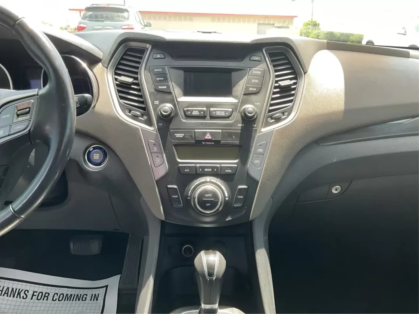 2014 Moonstone Silver Hyundai Santa Fe Sport 2.4 AWD (5XYZUDLB6EG) with an 2.4L L4 DOHC 16V engine, 6-Speed Automatic transmission, located at 8750 N County Rd 25A, Piqua, OH, 45356, (937) 908-9800, 40.164391, -84.232513 - Photo#11