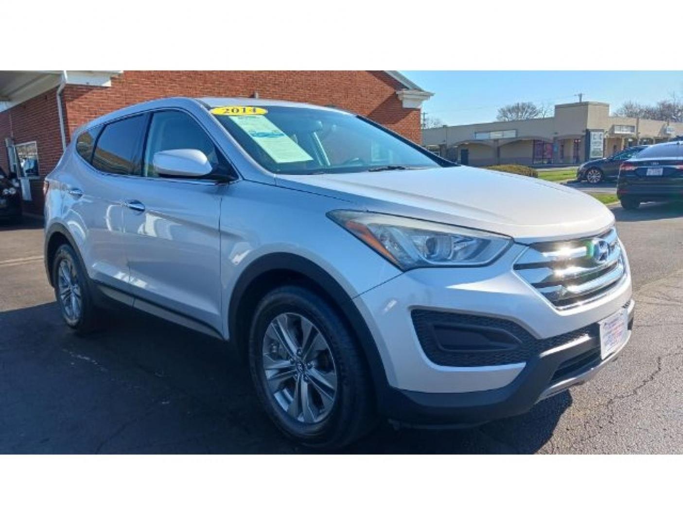 2014 Hyundai Santa Fe Sport 2.4 FWD (5XYZT3LB5EG) with an 2.4L L4 DOHC 16V engine, 6-Speed Automatic transmission, located at 1951 S Dayton Lakeview Rd., New Carlisle, OH, 45344, (937) 908-9800, 39.890999, -84.050255 - Photo#13