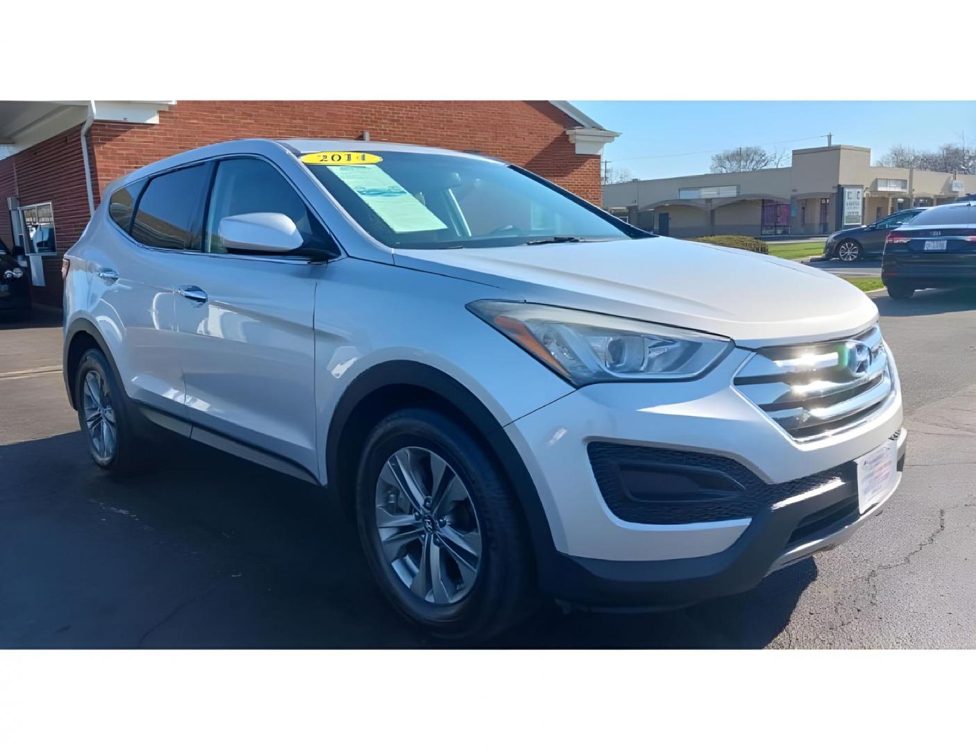 2014 Hyundai Santa Fe Sport 2.4 FWD (5XYZT3LB5EG) with an 2.4L L4 DOHC 16V engine, 6-Speed Automatic transmission, located at 1951 S Dayton Lakeview Rd., New Carlisle, OH, 45344, (937) 908-9800, 39.890999, -84.050255 - Photo#5
