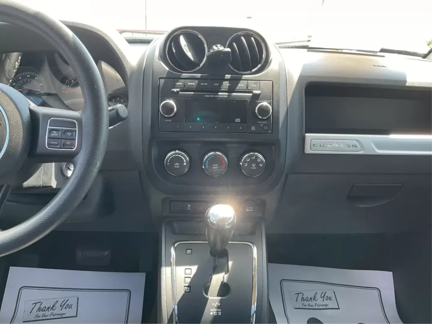 2014 Jeep Compass Sport (1C4NJDBB6ED) with an 2.4L I-4 DOHC engine, located at 401 Woodman Dr, Riverside, OH, 45431, (937) 908-9800, 39.761024, -84.120956 - Photo#12