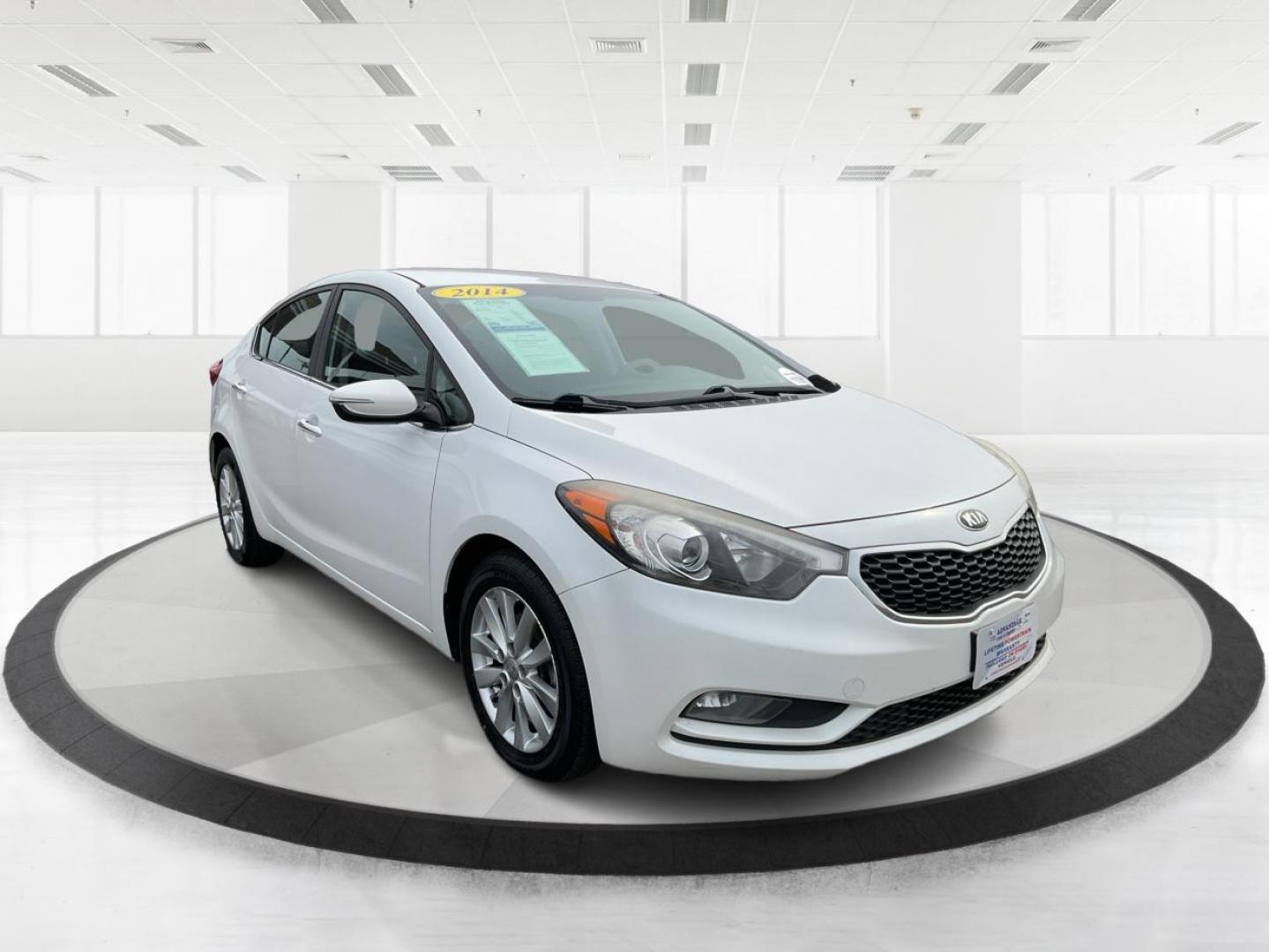 2014 Kia Forte EX (KNAFX4A81E5) with an 2L I-4 gasoline direct injection engine, located at 1099 N County Rd 25A , Troy, OH, 45373, (937) 908-9800, 40.057041, -84.215462 - Photo#0