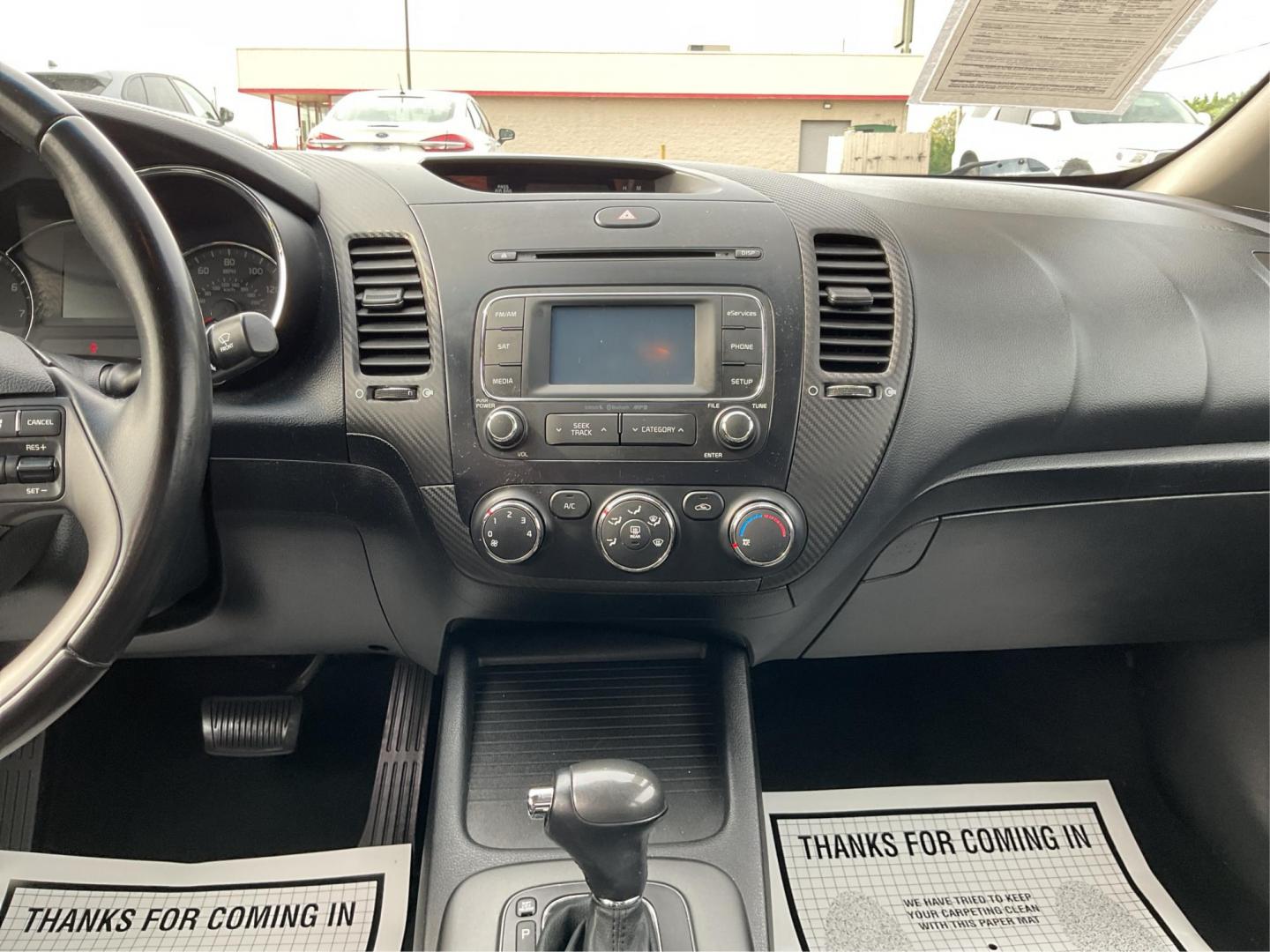 2014 Kia Forte EX (KNAFX4A81E5) with an 2L I-4 gasoline direct injection engine, located at 1099 N County Rd 25A , Troy, OH, 45373, (937) 908-9800, 40.057041, -84.215462 - Photo#13
