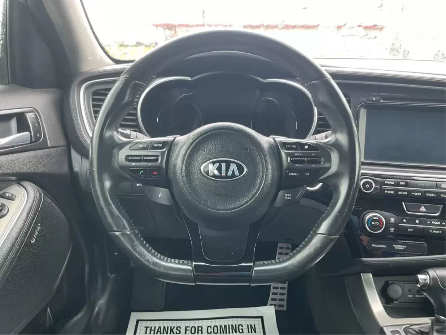 2014 Kia Optima SX Turbo (5XXGR4A63EG) with an Theta II 2L I-4 gasoline direct injection engine, located at 1230 East Main St, Xenia, OH, 45385, (937) 908-9800, 39.688042, -83.910538 - Photo#15