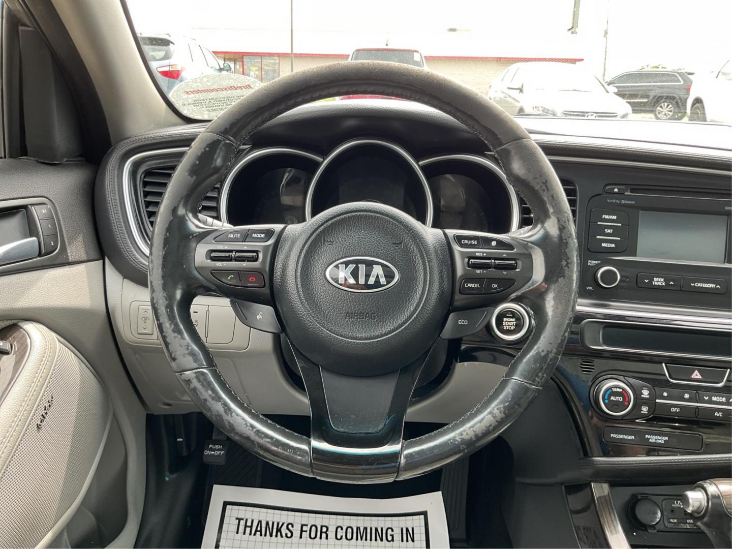 2014 Kia Optima EX (5XXGN4A76EG) with an Theta II 2.4L I-4 gasoline direct injection engine, located at 4508 South Dixie Dr, Moraine, OH, 45439, (937) 908-9800, 39.807072, -84.031563 - Photo#14