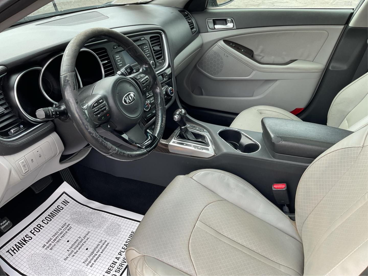 2014 Kia Optima EX (5XXGN4A76EG) with an Theta II 2.4L I-4 gasoline direct injection engine, located at 4508 South Dixie Dr, Moraine, OH, 45439, (937) 908-9800, 39.807072, -84.031563 - Photo#8