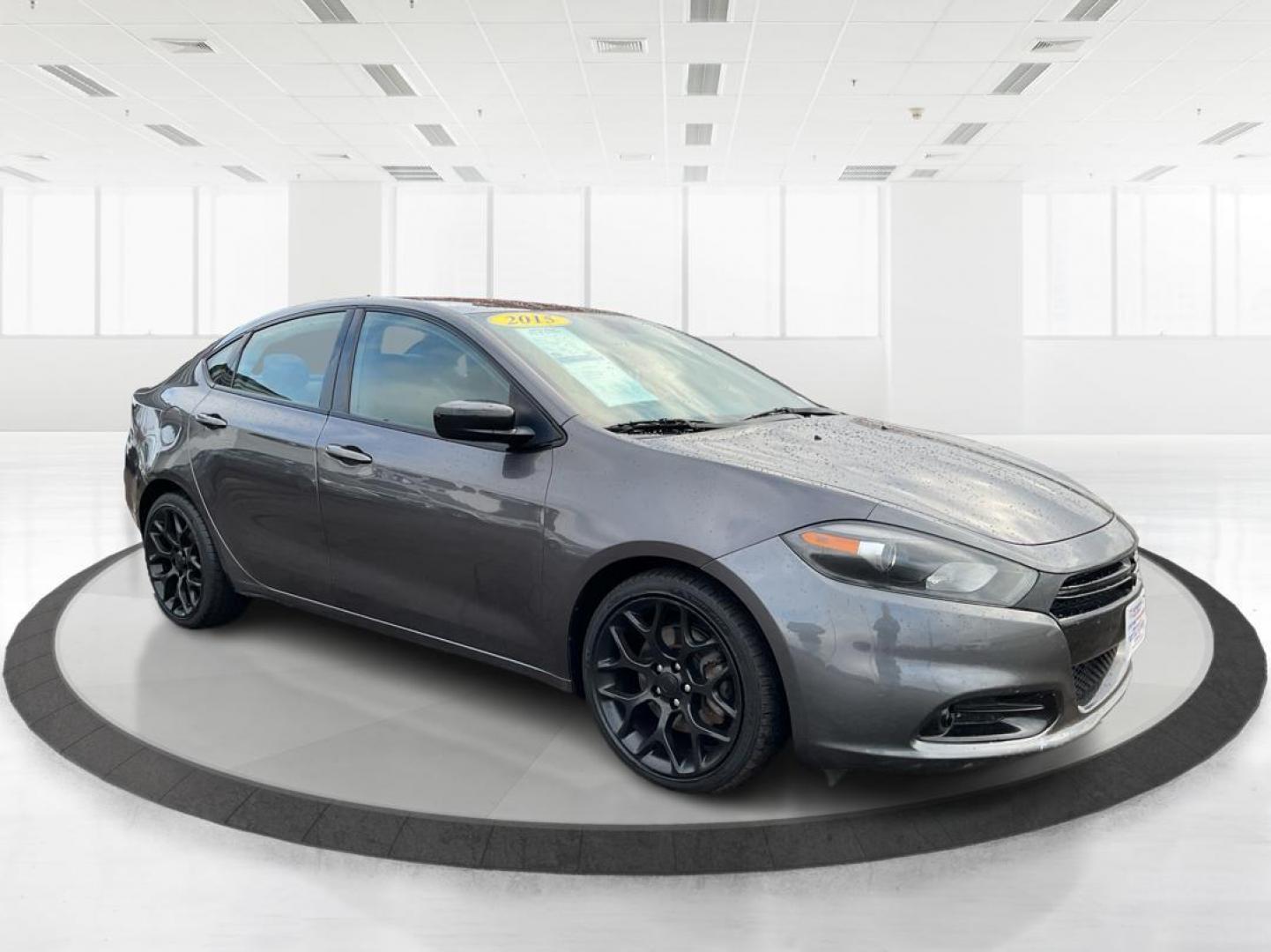 2015 Granite Crystal Met CC Dodge Dart SXT (1C3CDFBBXFD) with an 2.4L L4 DOHC 16V engine, located at 401 Woodman Dr, Riverside, OH, 45431, (937) 908-9800, 39.761024, -84.120956 - Photo#0