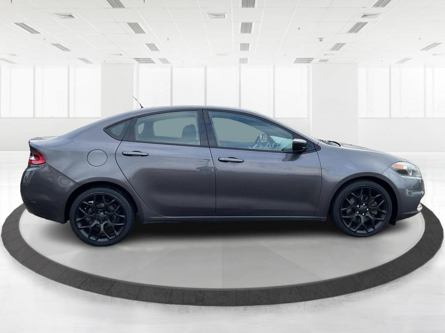 2015 Granite Crystal Met CC Dodge Dart SXT (1C3CDFBBXFD) with an 2.4L L4 DOHC 16V engine, located at 401 Woodman Dr, Riverside, OH, 45431, (937) 908-9800, 39.761024, -84.120956 - Photo#1