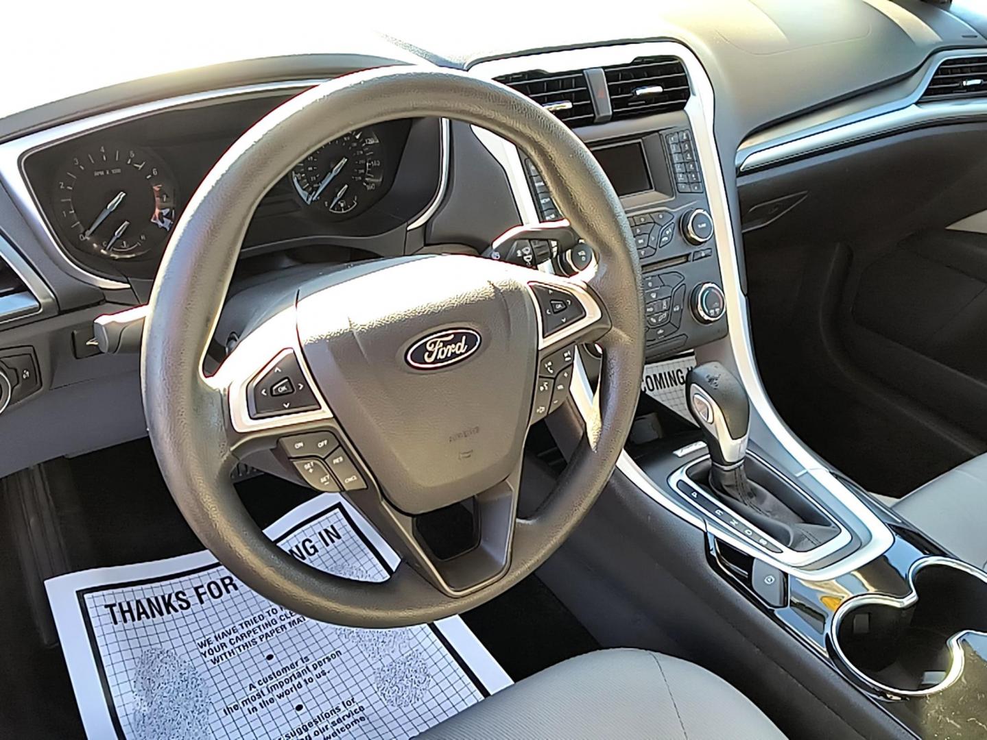 2015 Ford Fusion S (3FA6P0G76FR) with an Other engine, located at 1230 East Main St, Xenia, OH, 45385, (937) 908-9800, 39.688042, -83.910538 - Photo#8