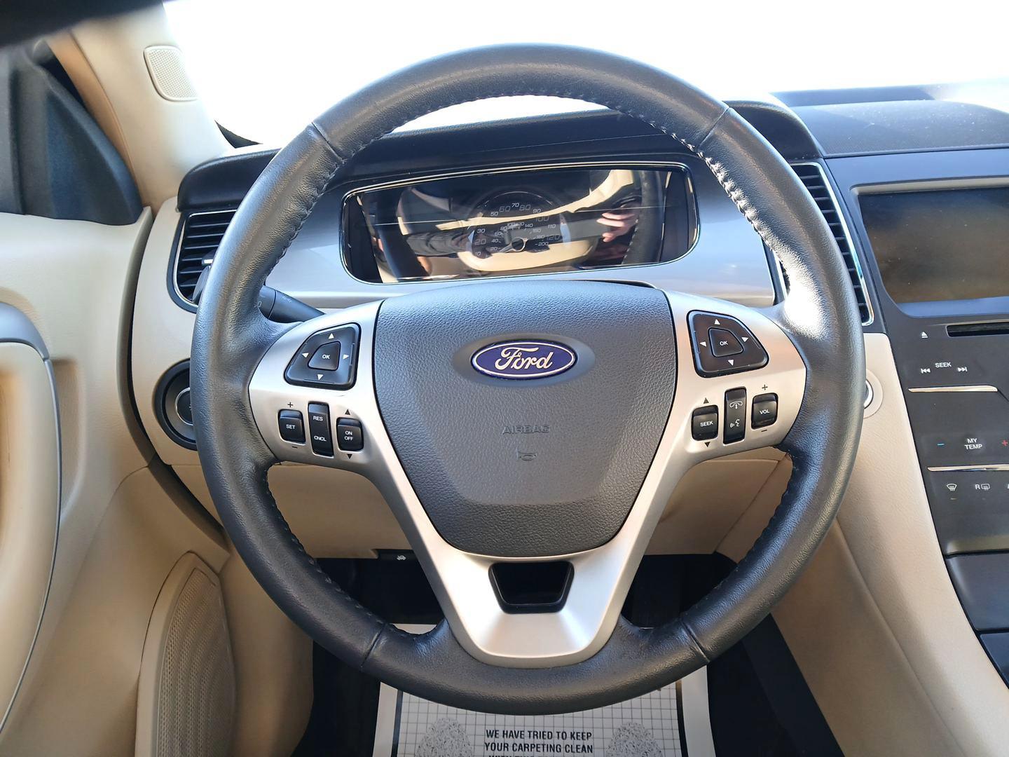 2015 Ford Taurus SEL (1FAHP2E87FG) with an 3.5L V6 DOHC 24V engine, located at 1099 N County Rd 25A , Troy, OH, 45373, (937) 908-9800, 40.057041, -84.215462 - Photo#15